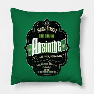 Master Gracey's Grim Grinning Absinthe Pillow