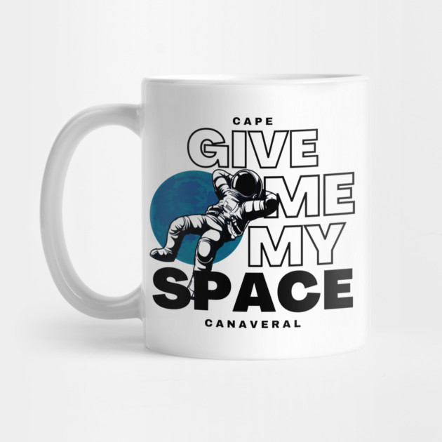 Cape Canaveral Kennedy Space Center Moon and Astronaut by Joaddo