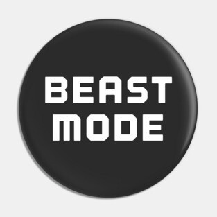 Beast Mode Pin