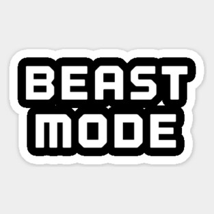 Beast Mode Sticker