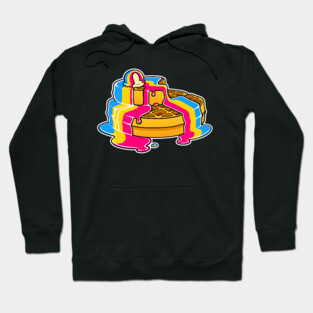 Pan Pansexual Pride Waffles LGBT Hoodie