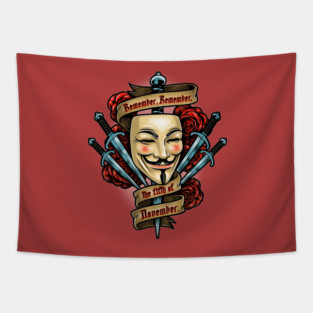 fifth of november Tapestry
