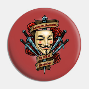 fifth of november Pin
