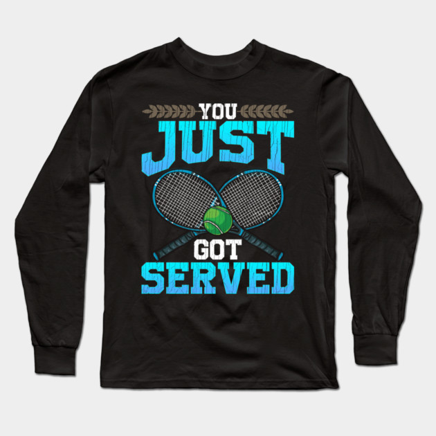 You Just Got Served Long Sleeve T-Shirt by belownormal