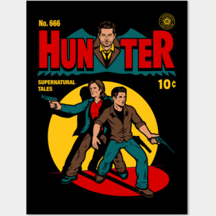 hunter comics Posters and Art