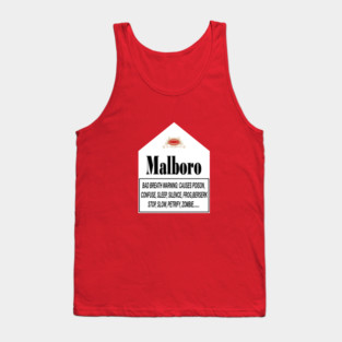 Malboro Warning Tank Top