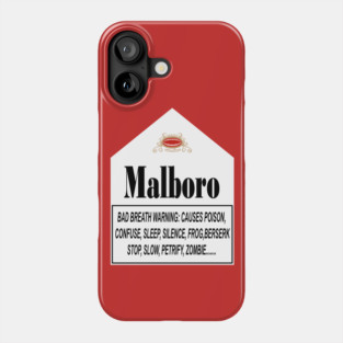 Malboro Warning Phone Case