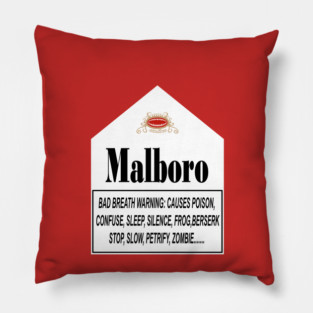 Malboro Warning Pillow
