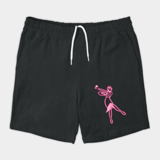 Art Deco woman dancing charleston Shorts