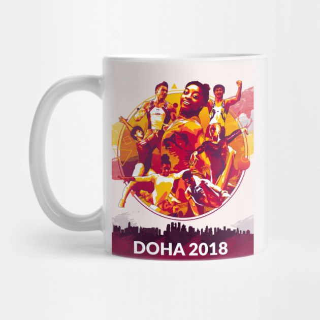 Doha 2018 Action Poster by GymCastic