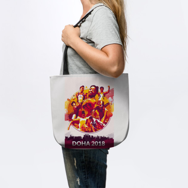 Doha 2018 Action Poster by GymCastic