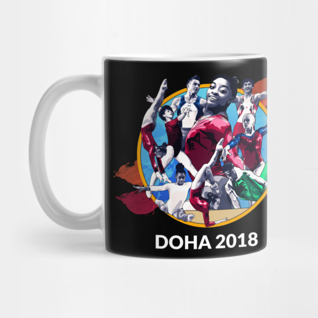 Doha 2018 Graphic (Dark) by GymCastic
