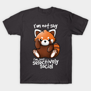 Shy red panda T-Shirt