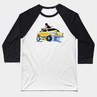 GREAZY 1957 Nomad Yellow Baseball T-Shirt