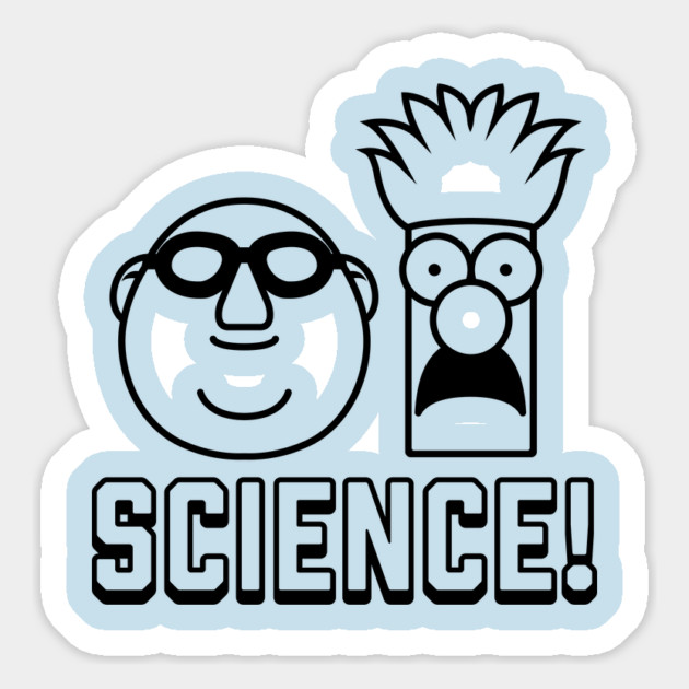 Muppets Science Bunsen and Beaker Magnet by stayfrostybro