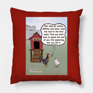 Road Crossings Pillow