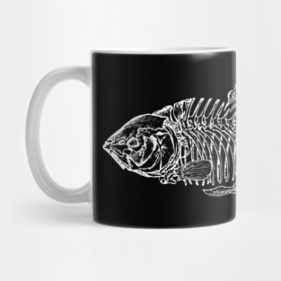 Fish Skeleton Mug