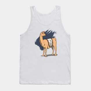 Dali Llama Tank Top