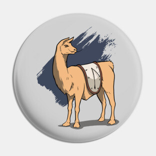 Dali Llama Pin