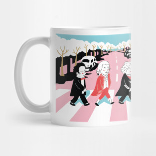 Mozart Schubert Beethoven Bach Mug