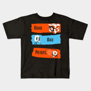 The Good The Bad The Potato Kids T-Shirt