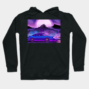 JDM Mazda RX7  Synthwave Hoodie