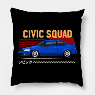 Civic SQUADE JDM Style Pillow