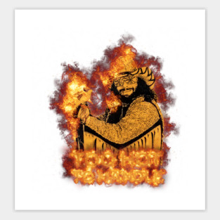 Too Hot To Handle - Macho Man Sticker
