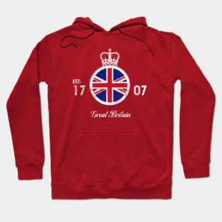 Great Britain - Established 1707 - Colour Hoodie