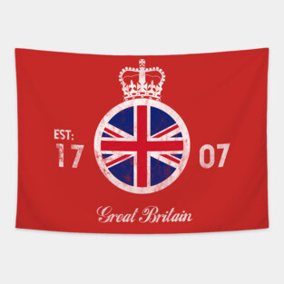 Great Britain - Established 1707 - Colour Tapestry