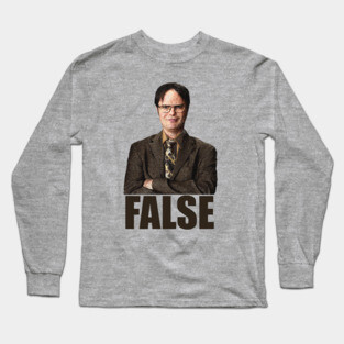 Dwight Schrute False Long Sleeve T-Shirt