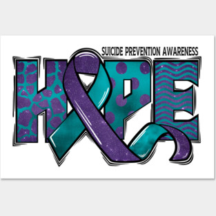 Suicide Prevention Awareness Posters and Art