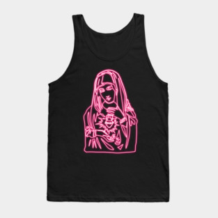 Virgin Mary portrait Tank Top
