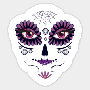 Day of the death girl face T Shirt Costume Tee Gifts Shirt Magnet
