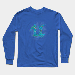 Unreal Blueprint Spaghetti Long Sleeve T-Shirt