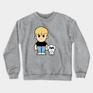 Johnny Quest and Bandit Crewneck Sweatshirt