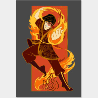 Prince Zuko Posters and Art