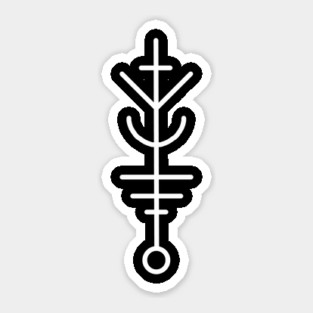 sigil for luck Sticker