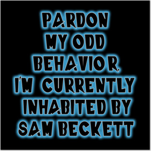 Inhabited by Sam Beckett Posters and Art