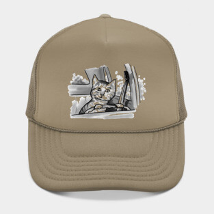 Cat Driving Hat