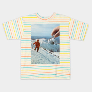 Ice Cream Mountain - Cookies & Cream Kids T-Shirt
