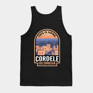 Downtown Cordele Georgia This is Home Tank Top