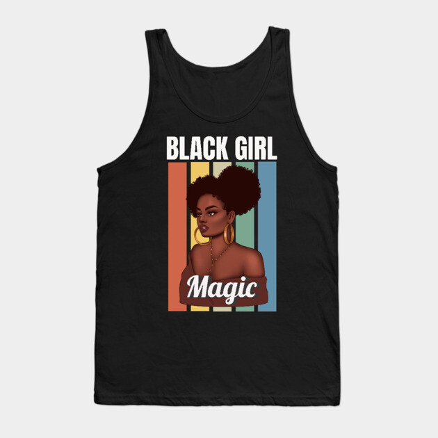 Black Girl Magic, Sexy Black Woman, Black women, Black Queen Tank Top by UrbanLifeApparel