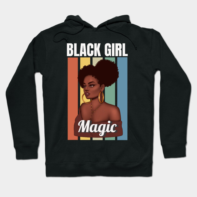 Black Girl Magic, Sexy Black Woman, Black women, Black Queen Hoodie by UrbanLifeApparel