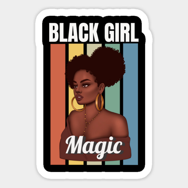 Black Girl Magic, Sexy Black Woman, Black women, Black Queen Magnet by UrbanLifeApparel