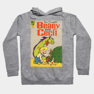 Beany and Cecil Comic Book Cover - Vintage Style - Authentic Hoodie
