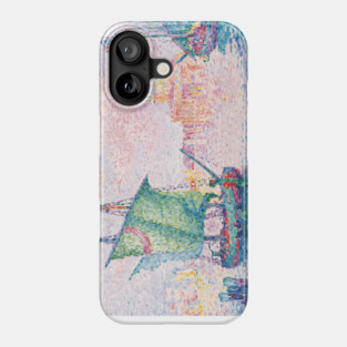 Venice, The Pink Cloud by Paul Signac Phone Case