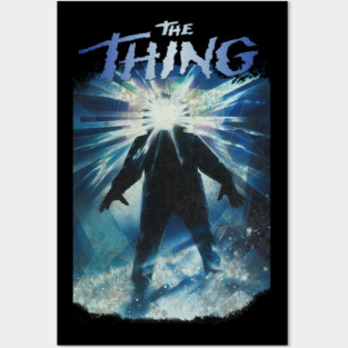 The Thing (1982) Retro Style Posters and Art