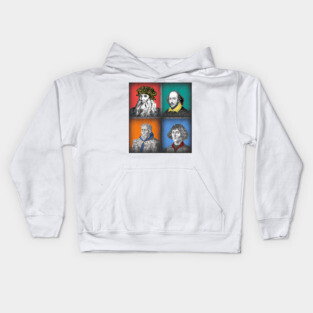 Renaissance Men Kids Hoodie