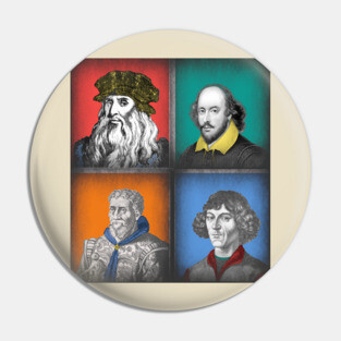 Renaissance Men Pin